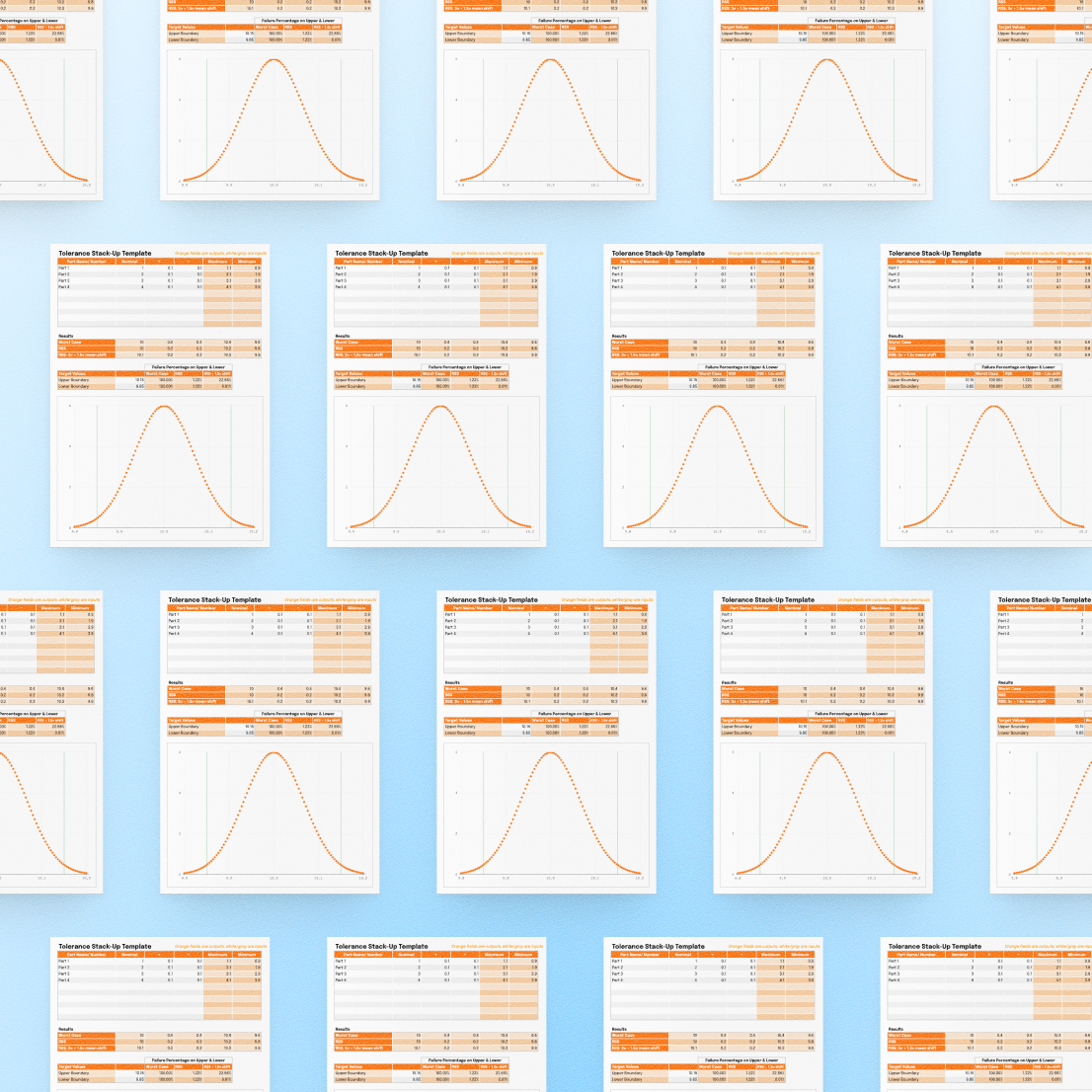 Why your tolerance stack-up keeps failing & FREE spreadsheet to
